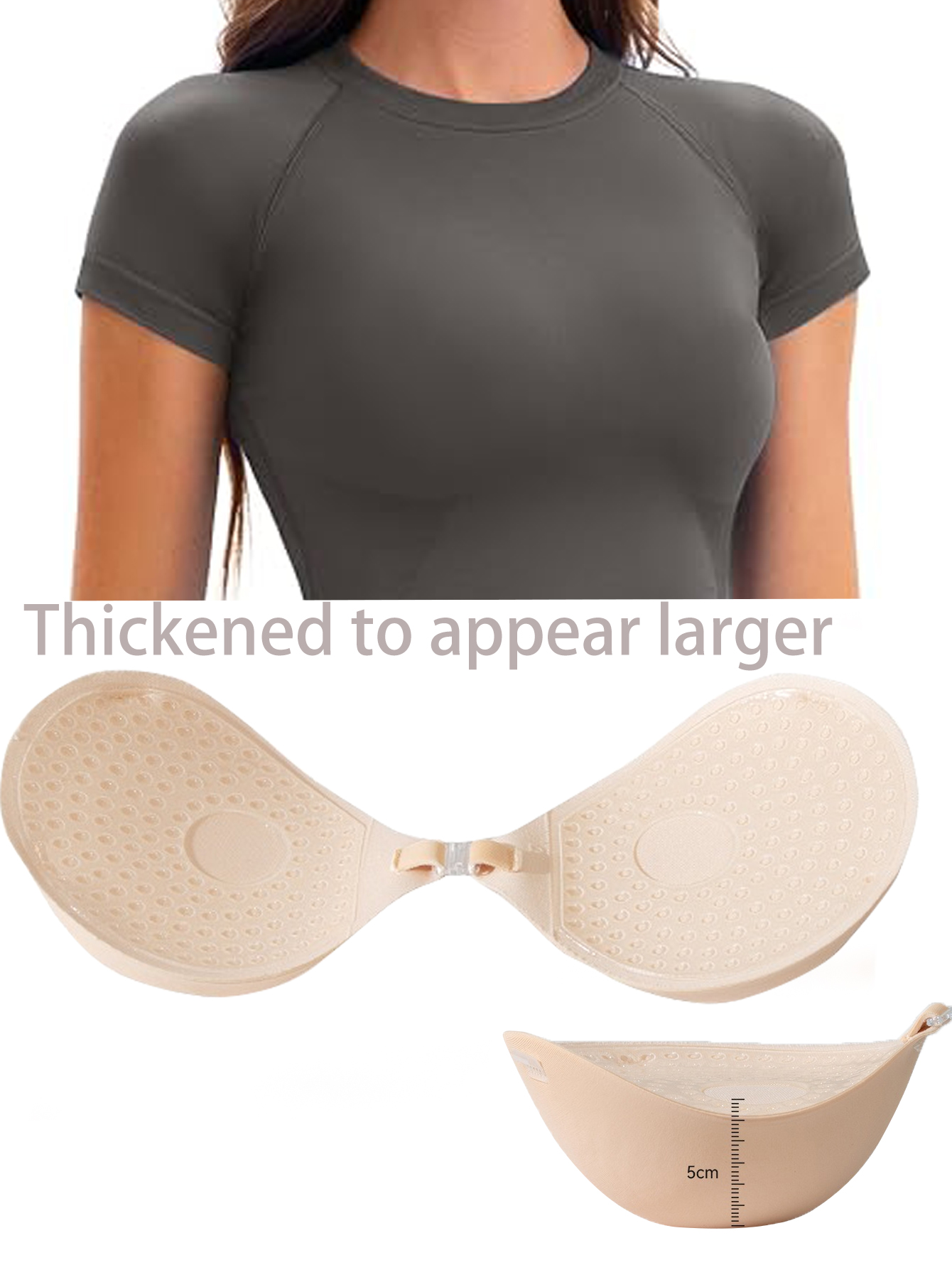 Adesivo de Silicone Invisível  - Push Up Bra Silicone avaliação e preço
