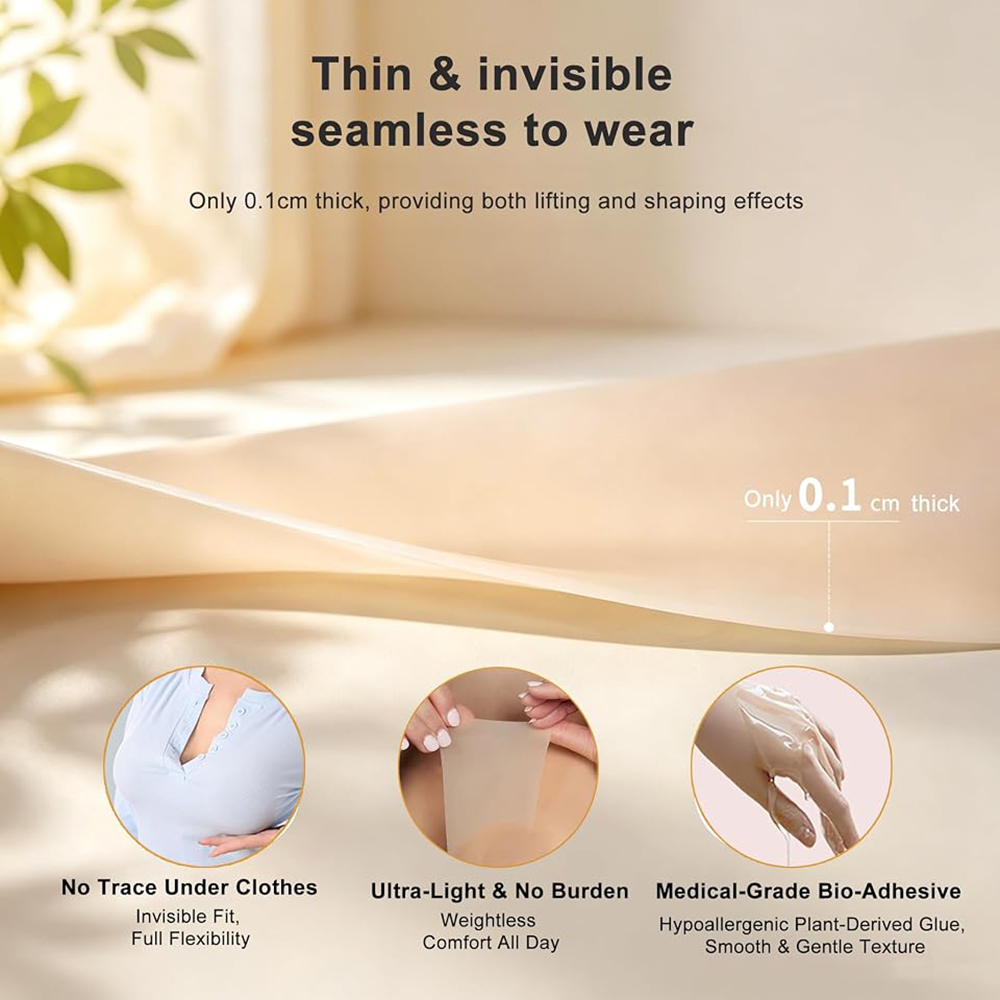 6 Peças de Fita de Silicone Pr - Strapless Bra Adhesive avaliação e preço