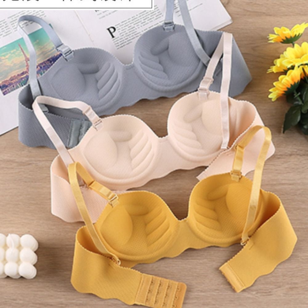 Sutiã Sem Costura Confortável  - Plunge Bra Push Up avaliação e preço