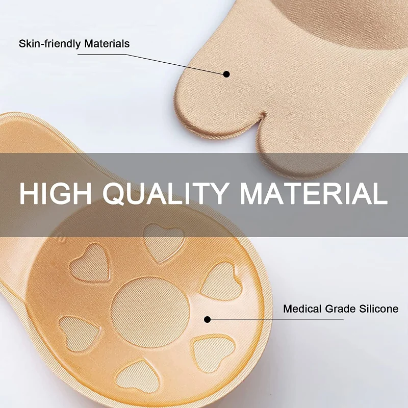 Mulheres push up sutiãs auto a - Strapless Bra Adhesive avaliação e preço