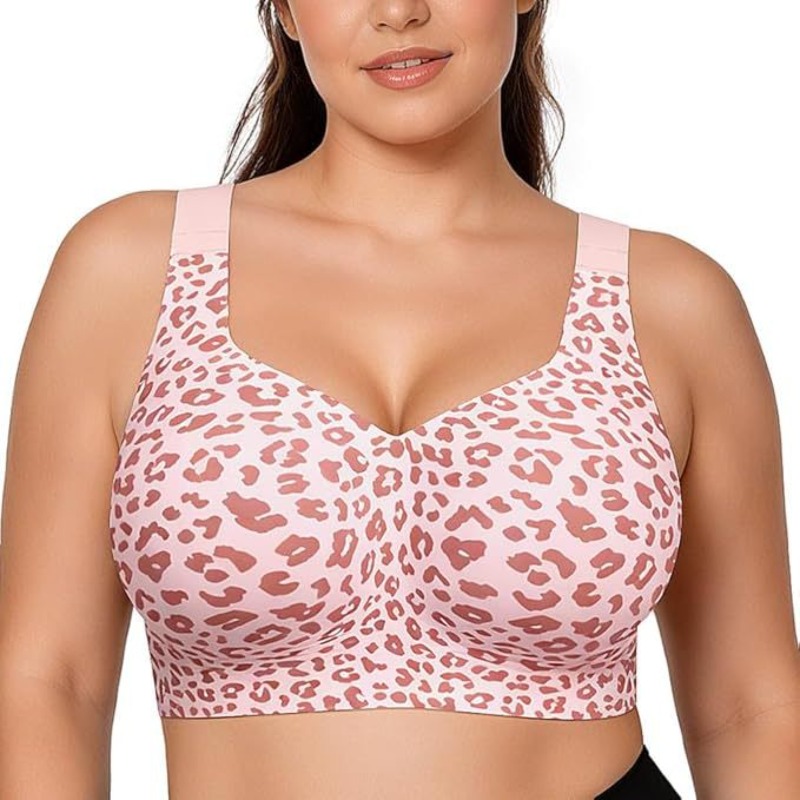 Sutiãs Leopard Jelly sem aro,  - Underwire Bra Padded avaliação e preço