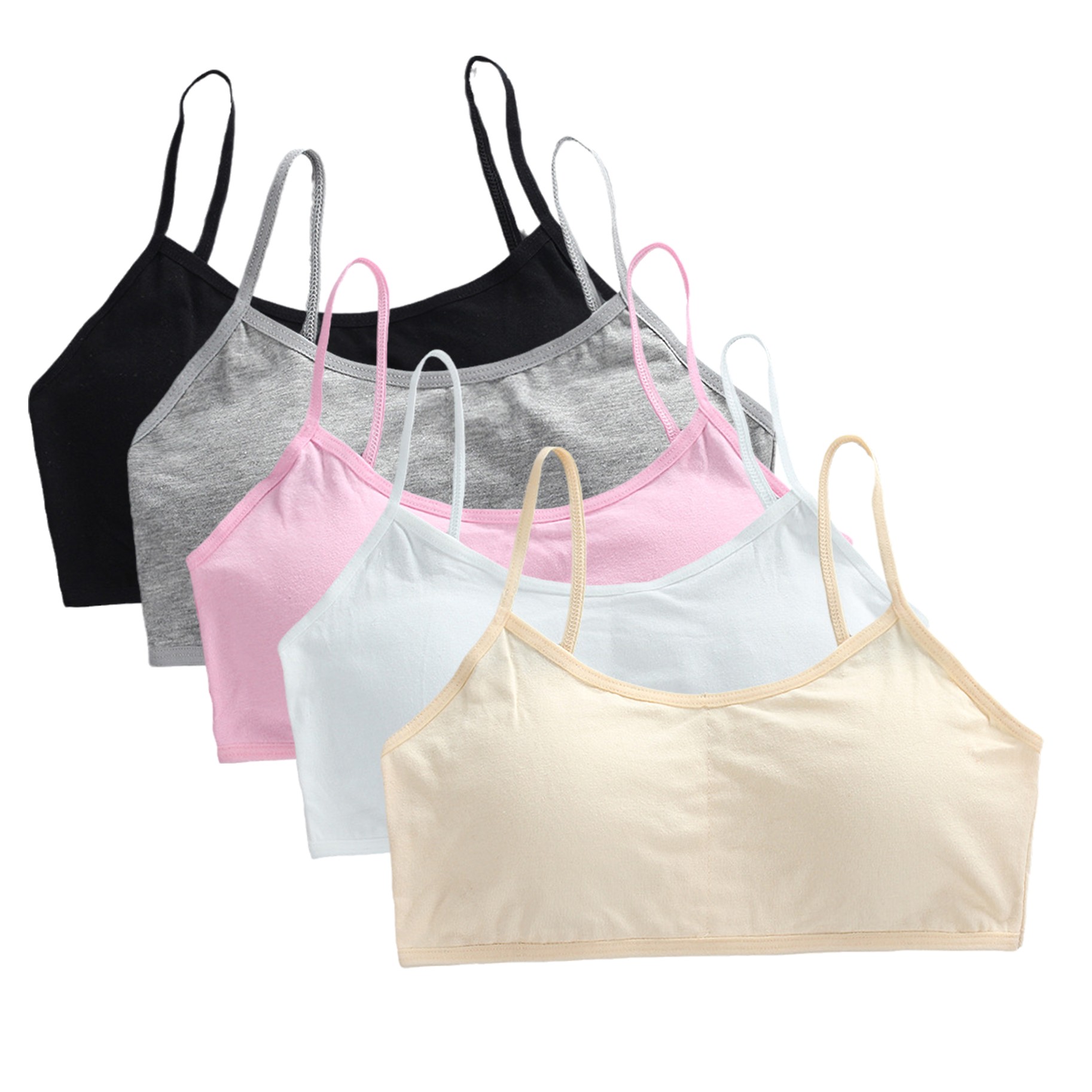 Conjunto de 5 Sutiãs de Treino - Cotton Bra Everyday avaliação e preço