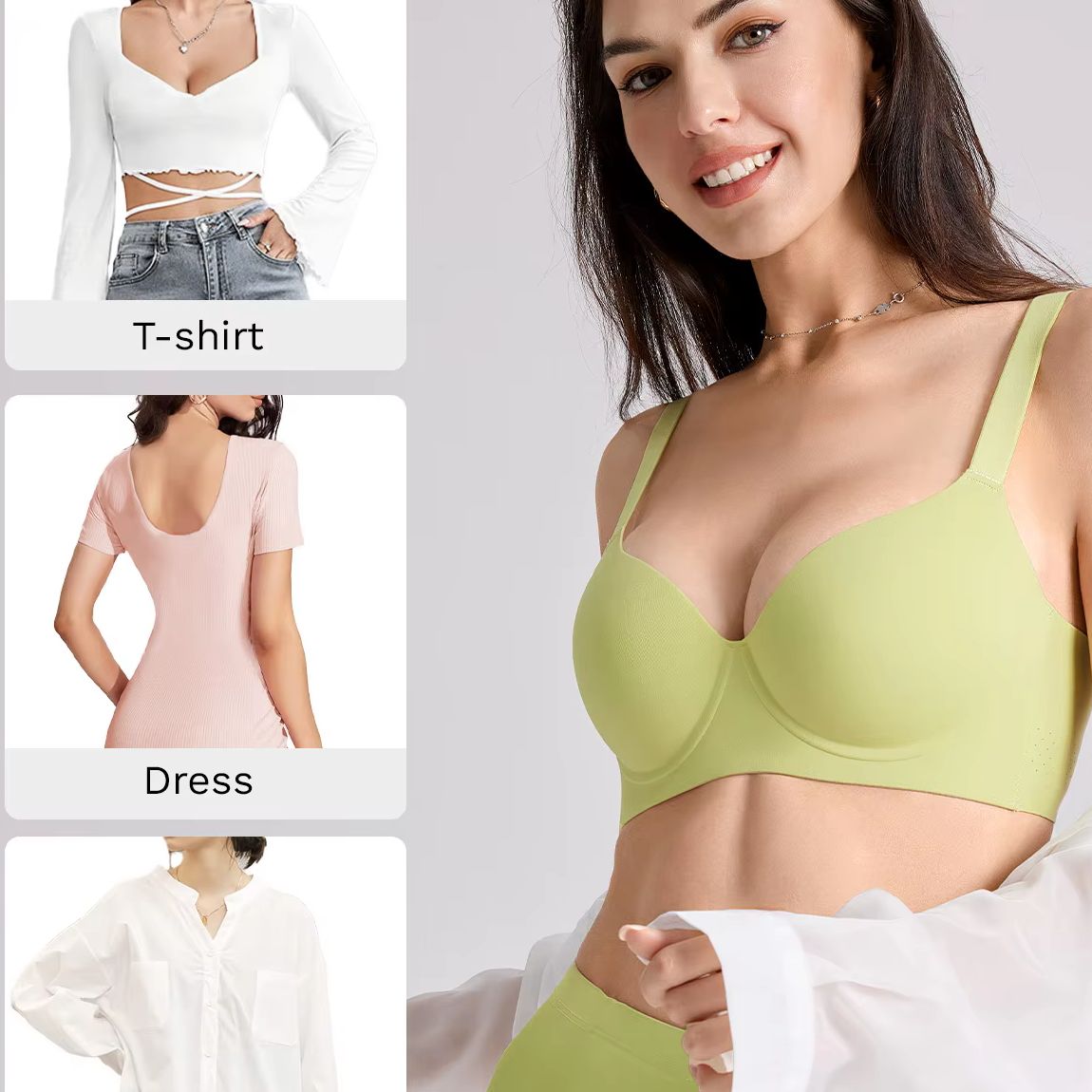 Novos Sutiãs Femininos Bonitos - Convertible Bra Multiway avaliação e preço