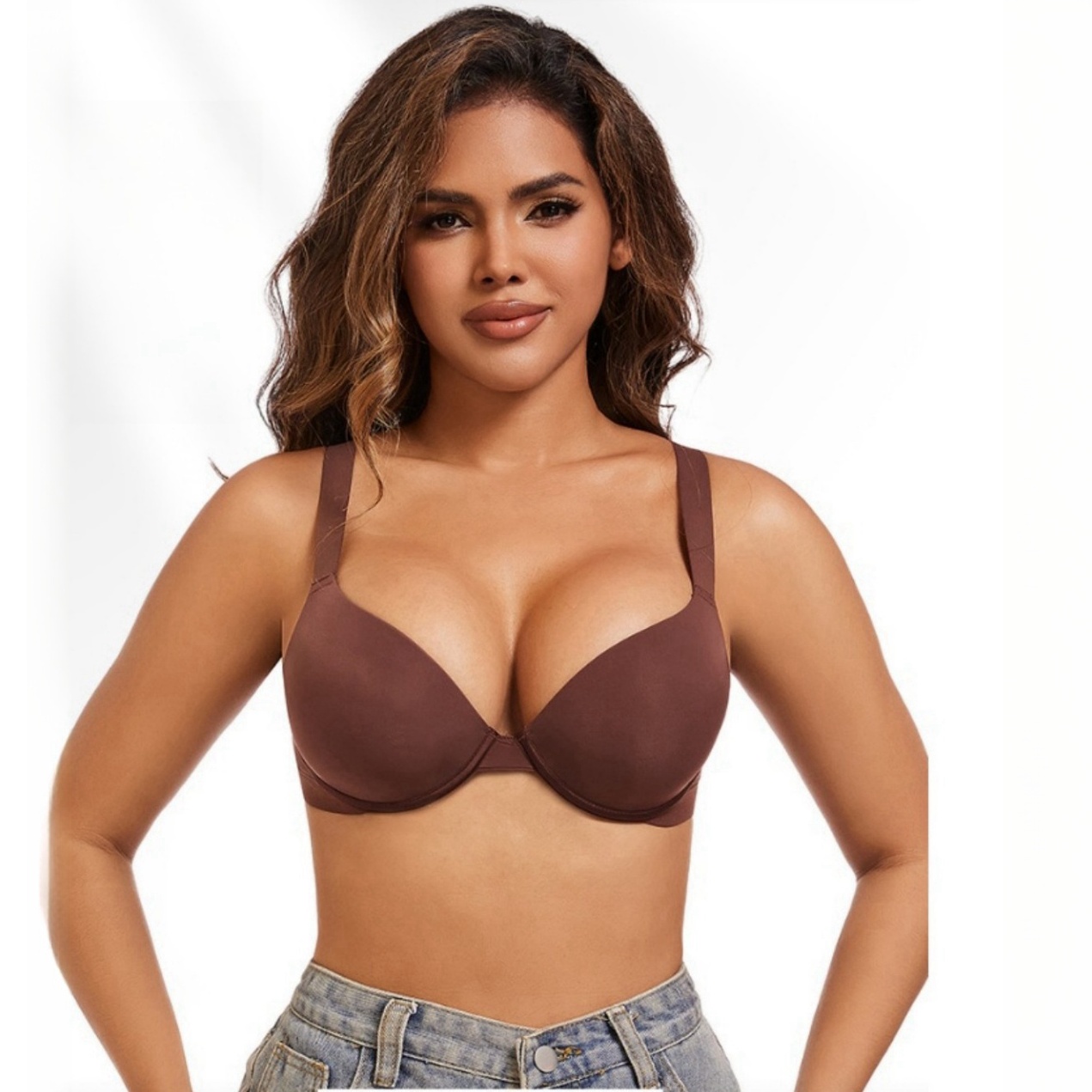 2025 feminino plus size push u - Demi Bra Balconette avaliação e preço
