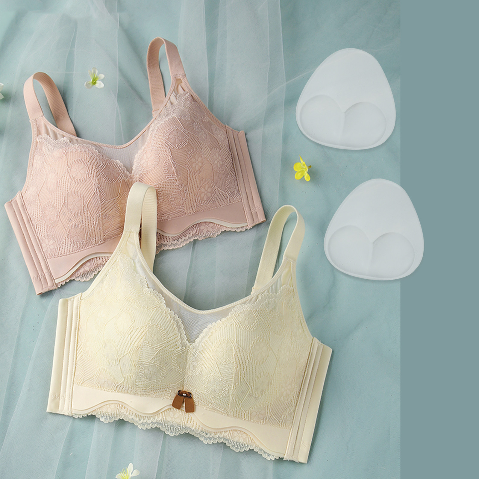 1 Par de Inserções de Silicone - Push Up Bra Silicone avaliação e preço